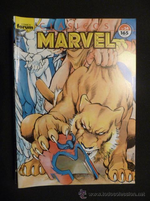 C&oacute;mics: CL&Aacute;SICOS MARVEL. N&ordm; 24. FORUM - Foto 1