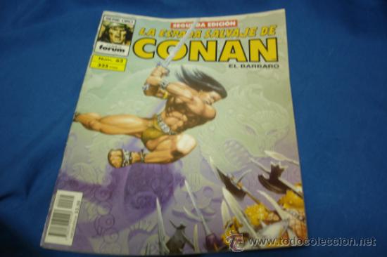 C&oacute;mics: LA ESPADA SALVAJE DE CONAN - SERIE ORO - COMICS FORUM N&ordm; 62 - Foto 1