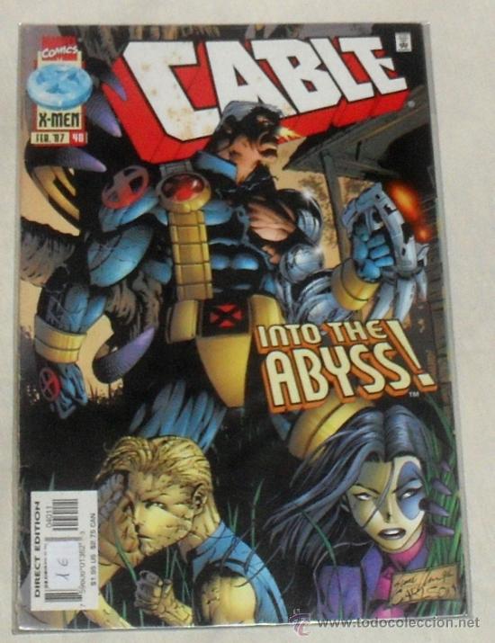 C&oacute;mics: CABLE N&ordm; 40. VOL. 2. MARVEL COMICS. FORUM. - Foto 1