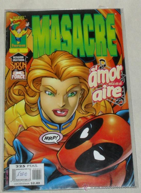 C&oacute;mics: MASACRE N&ordm; 3 MARVEL COMICS. FORUM. - Foto 1