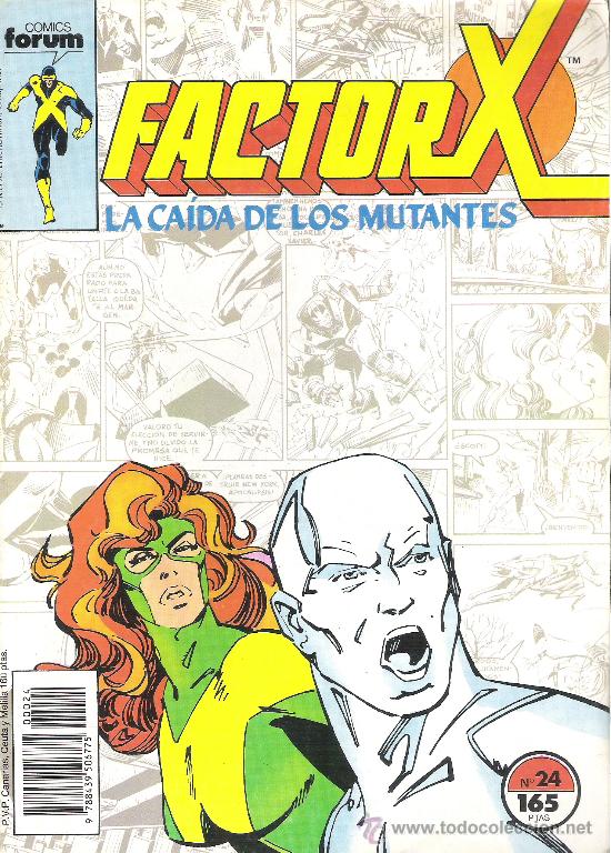 C&oacute;mics: 1 COMIC A&Ntilde;O 1988 - N&ordm; 24 - FACTOR X - LA CAIDA DE LOS MUTANTES ( EDITA FORUM - MARVEL ) - Foto 1