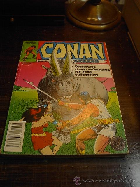 C&oacute;mics: Conan el barbaro, Retapado. Comics Forum numeros 146 al 150 - Foto 1