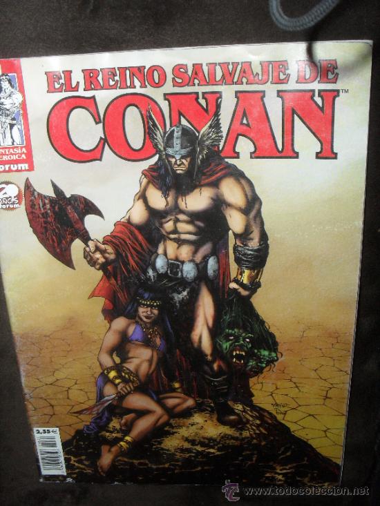 C&oacute;mics: EL REINO SALVAJE DE CONAN N&ordm; 24 COMICS FORUM - Foto 1