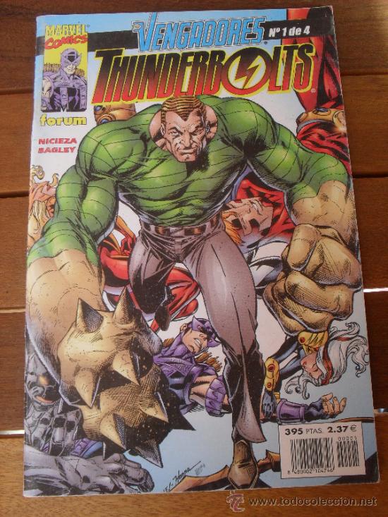 C&oacute;mics: LOS VENGADORES N&ordm; 1 DE 4. THUNDERBOLTS. FORUM. MARVEL COMICS. - Foto 1