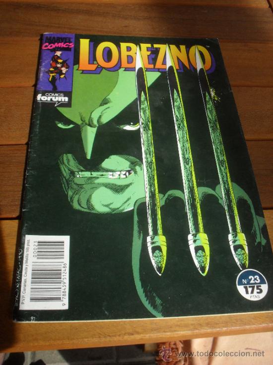 C&oacute;mics: LOBEZNO N&ordm; 23. VOL. 1. MARVEL COMICS. FORUM. - Foto 1