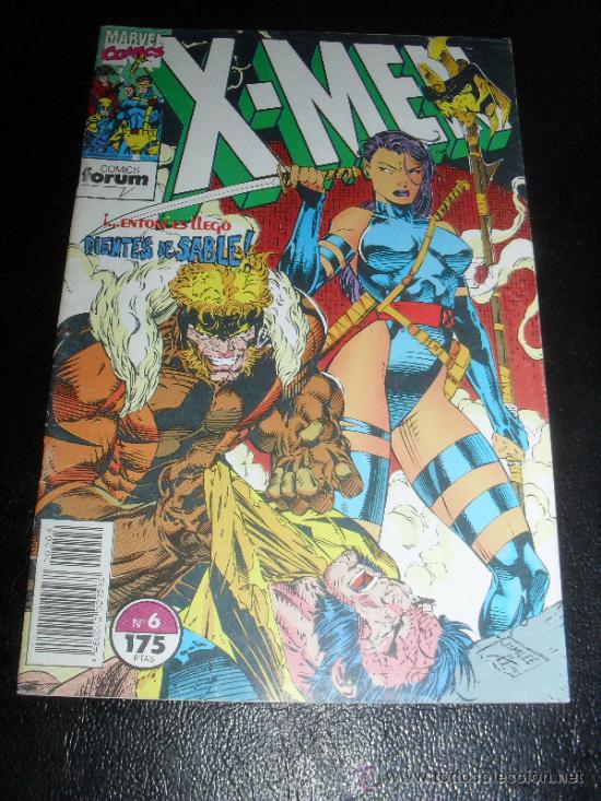 C&oacute;mics: X-MEN N&ordm; 6. VOL. 1. MARVEL COMICS. FORUM. - Foto 1
