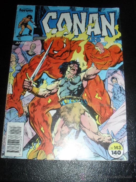 C&oacute;mics: CONAN EL BARBARO N&ordm; 143. COLOR. COMICS FORUM - Foto 1