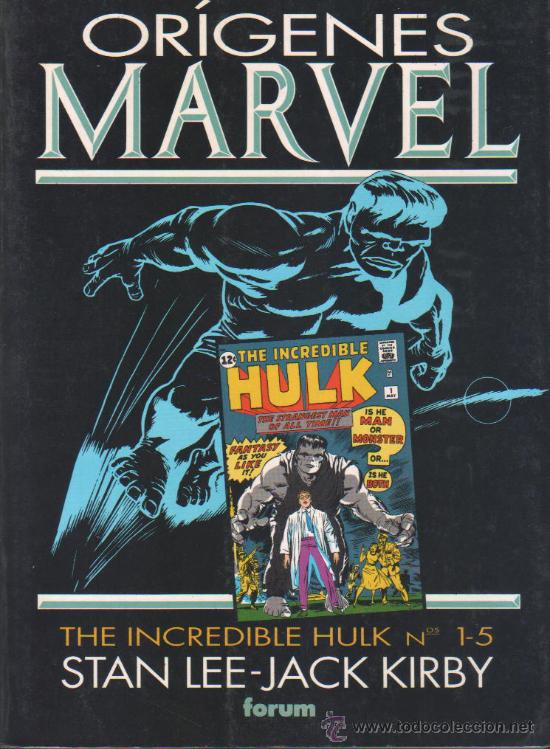 C&oacute;mics: ORIGENES MARVEL  VOL 5 - THE INCREDIBLE HULK - Foto 1