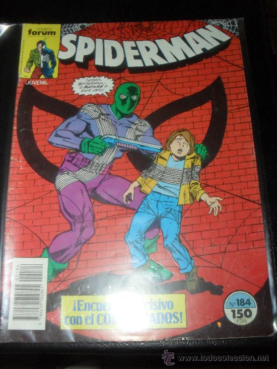 C&oacute;mics: SPIDERMAN N&ordm; 184. VOL. 1. COMICS FORUM. - Foto 1