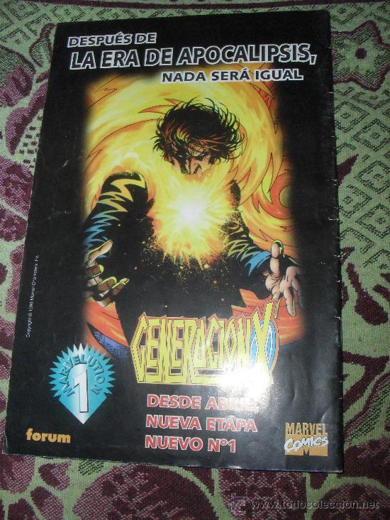 C&oacute;mics: X-MEN N&ordm; 5. VOL. 2. MARVEL COMICS. FORUM. - Foto 2