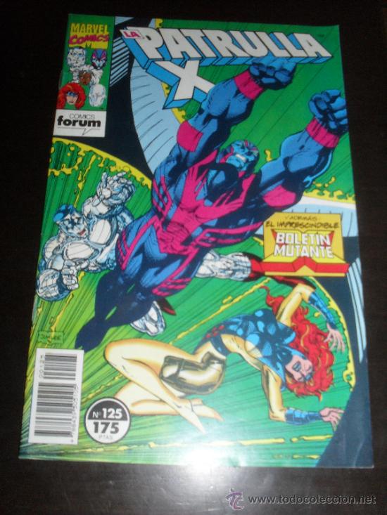 C&oacute;mics: LA PATRULLA X N&ordm; 125.  VOL. 1. MARVEL COMICS. FORUM. - Foto 1