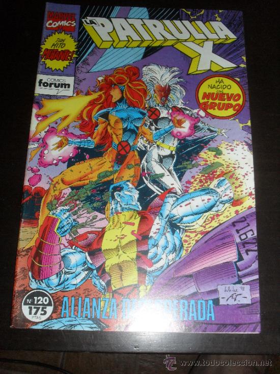 C&oacute;mics: LA PATRULLA X N&ordm; 120. VOL. 1. MARVEL COMICS. FORUM. - Foto 1