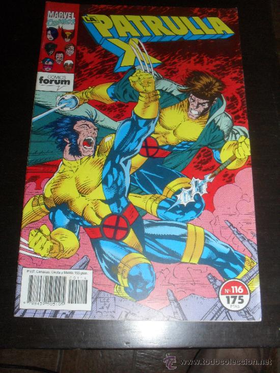 C&oacute;mics: LA PATRULLA X N&ordm; 116. VOL. 1. MARVEL COMICS. FORUM. - Foto 1