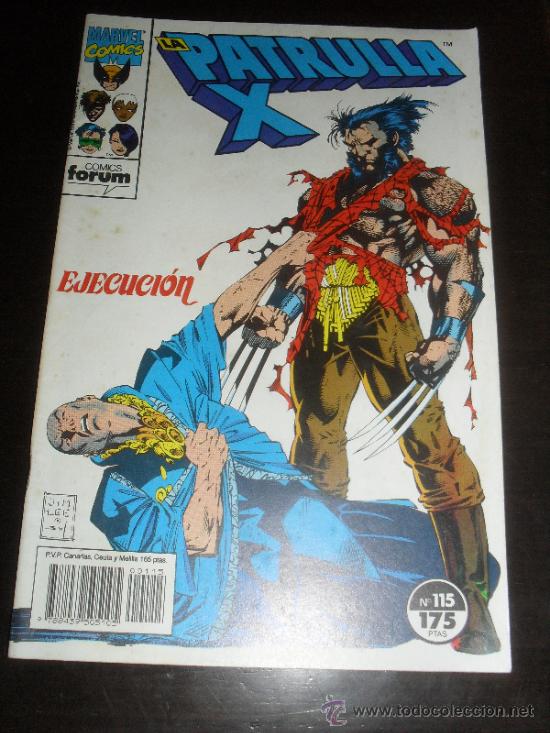 C&oacute;mics: LA PATRULLA X N&ordm; 115. VOL. 1. MARVEL COMICS. FORUM. - Foto 1