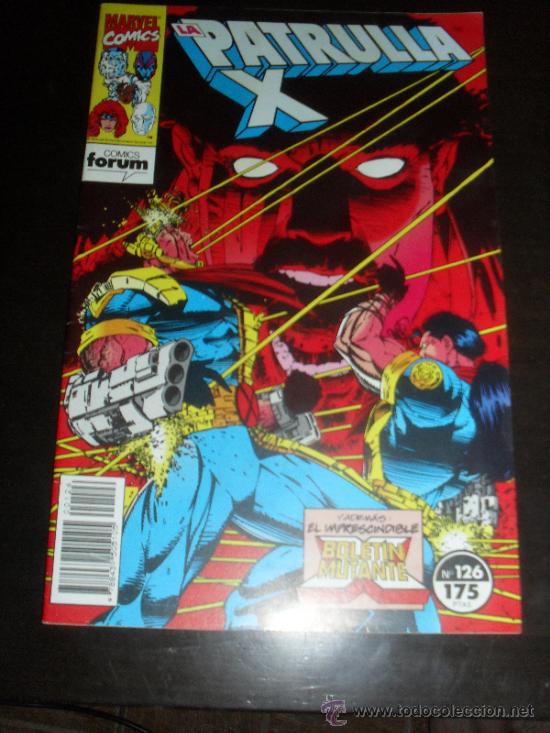 C&oacute;mics: LA PATRULLA X N&ordm; 126. VOL. 1. MARVEL COMICS. FORUM. - Foto 1