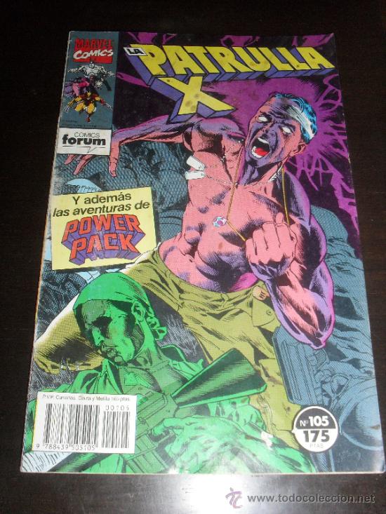 C&oacute;mics: LA PATRULLA X N&ordm; 105. VOL. 1. MARVEL COMICS. FORUM. - Foto 1