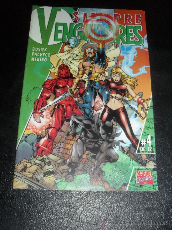 C&oacute;mics: SIEMPRE VENGADORES N&ordm; 4 DE 12. MARVEL COMICS. FORUM. - Foto 1