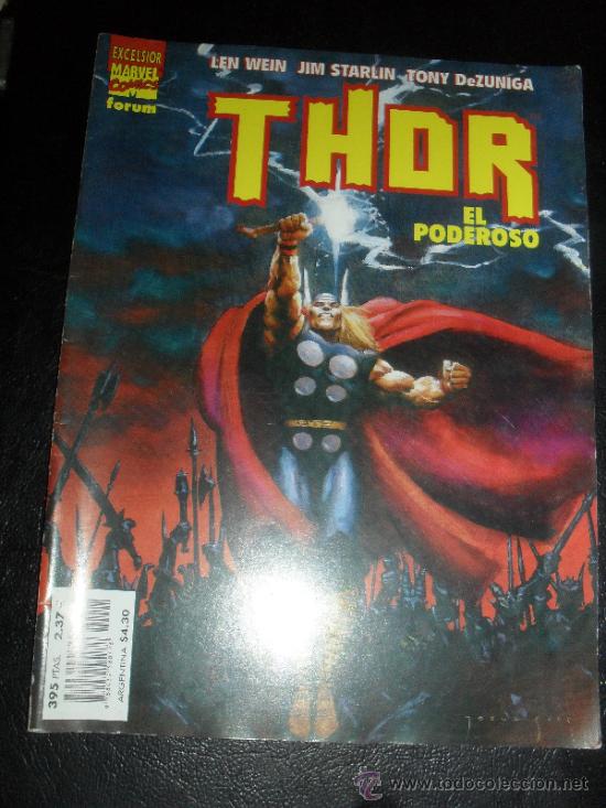 C&oacute;mics: THOR. EL PODEROSO. MARVEL COMICS EXCELSIOR. FORUM. - Foto 1