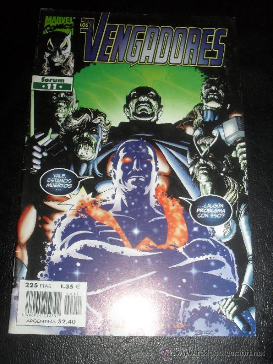 C&oacute;mics: LOS VENGADORES N&ordm; 11. VOL. 3. MARVEL COMICS. FORUM. - Foto 1
