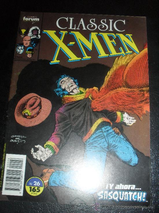 C&oacute;mics: CLASSIC X-MEN N&ordm; 26. VOL. 1. MARVEL COMICS. FORUM. - Foto 1
