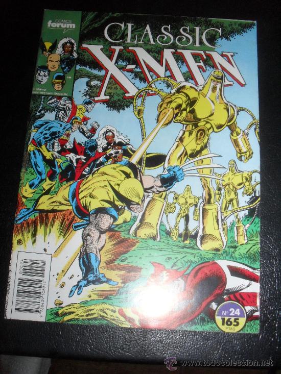 C&oacute;mics: CLASSIC X-MEN N&ordm; 24. VOL. 1. MARVEL COMICS. FORUM. - Foto 1