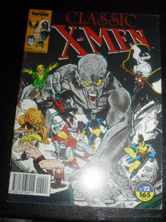 C&oacute;mics: CLASSIC X-MEN N&ordm; 22. VOL. 1. MARVEL COMICS. FORUM. - Foto 1