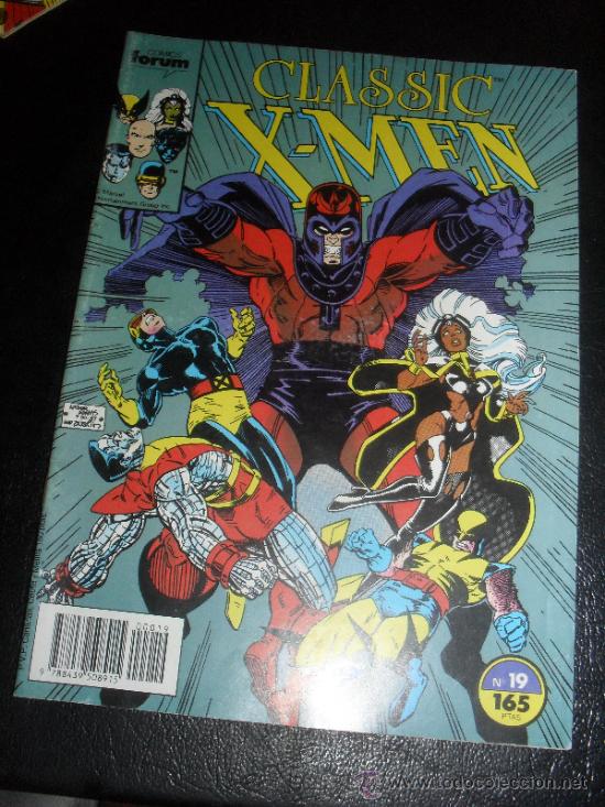 C&oacute;mics: CLASSIC X-MEN N&ordm; 19. VOL. 1. MARVEL COMICS. FORUM. - Foto 1