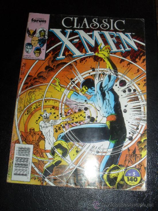 C&oacute;mics: CLASSIC X-MEN N&ordm; 5. VOL. 1. MARVEL COMICS. FORUM. - Foto 1