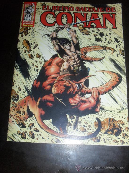 C&oacute;mics: EL REINO SALVAJE DE CONAN N&ordm; 3 COMICS FORUM - Foto 1