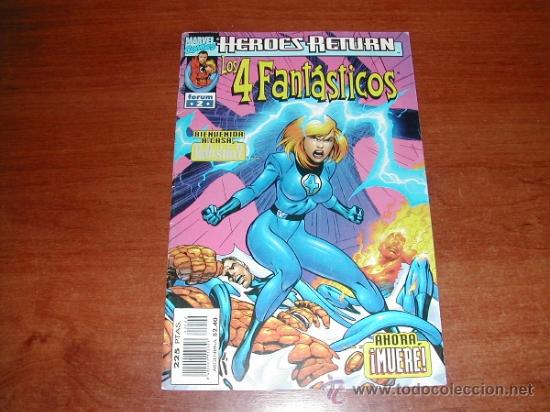 C&oacute;mics: LOS 4 FANT&Aacute;STICOS VOL 3, N&ordm; 2, HEROES RETURN, FORUM MARVEL COMICS - REF&ordf; (JC) - Foto 1