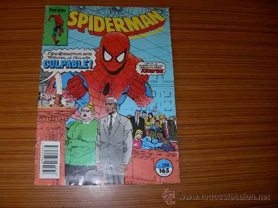 C&oacute;mics: SPIDERMAN   N&ordm; 218      DE FORUM - Foto 1