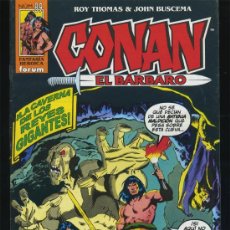 Cómics: - CONAN EL BARBARO # 89 LA CAVERNA DE LOS REYES GIGANTES ROY THOMAS & JOHN BUSCENA . Lote 32088874
