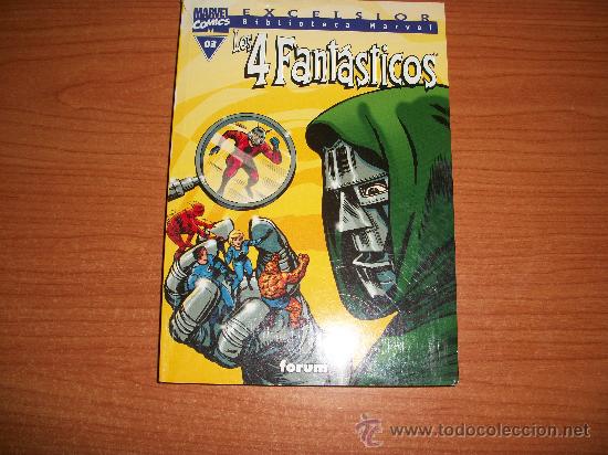 C&oacute;mics: LOS 4 FANTASTICOS BIBLIOTECA MARVEL EXCELSIOR N&ordm; 03 - Foto 1