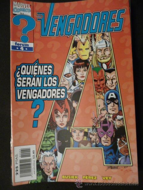 C&oacute;mics: LOS VENGADORES. N&ordm; 4. VOL 3. FORUM - Foto 1