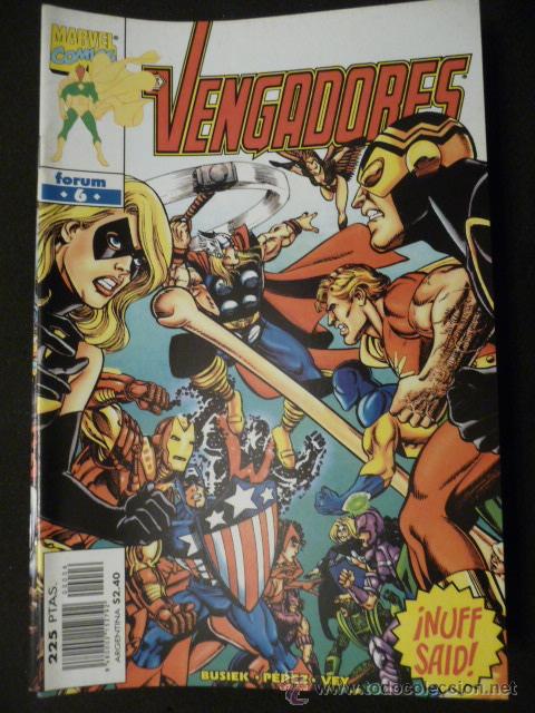 C&oacute;mics: LOS VENGADORES. N&ordm; 6. VOL 3. FORUM - Foto 1