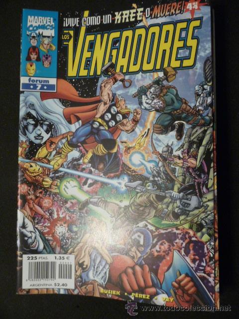 C&oacute;mics: LOS VENGADORES. N&ordm; 7. VOL 3. FORUM - Foto 1