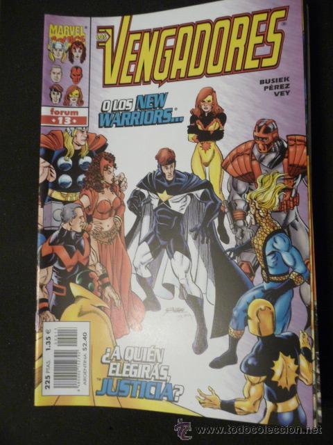 C&oacute;mics: LOS VENGADORES. N&ordm; 13. VOL 3. FORUM - Foto 1