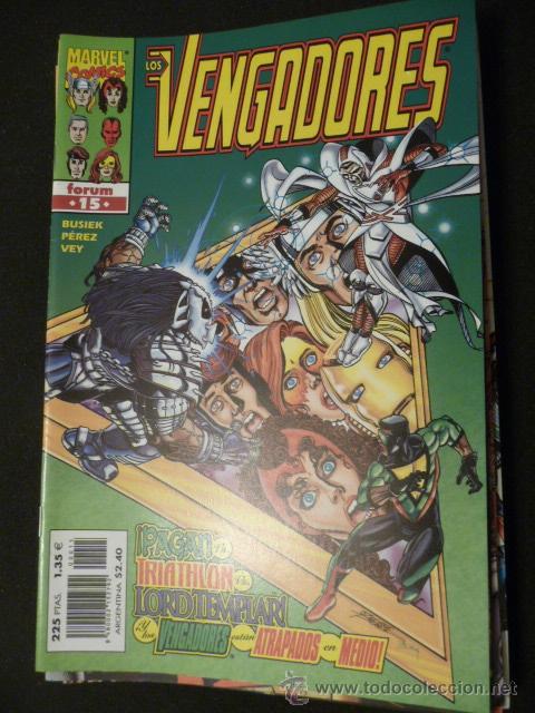 C&oacute;mics: LOS VENGADORES. N&ordm; 15. VOL 3. FORUM - Foto 1