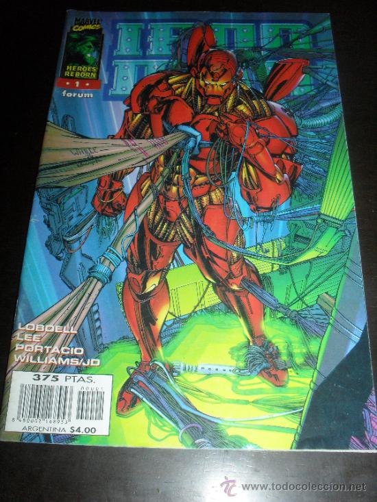 C&oacute;mics: HEROES REBORN: IRON MAN N&ordm; 1. MARVEL COMICS. FORUM. - Foto 1