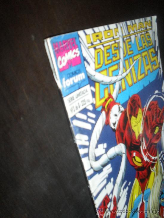 C&oacute;mics: IRON MAN DESDE LAS CENIZAS. N&ordm; 3 DE 8. MARVEL COMICS. FORUM. - Foto 2