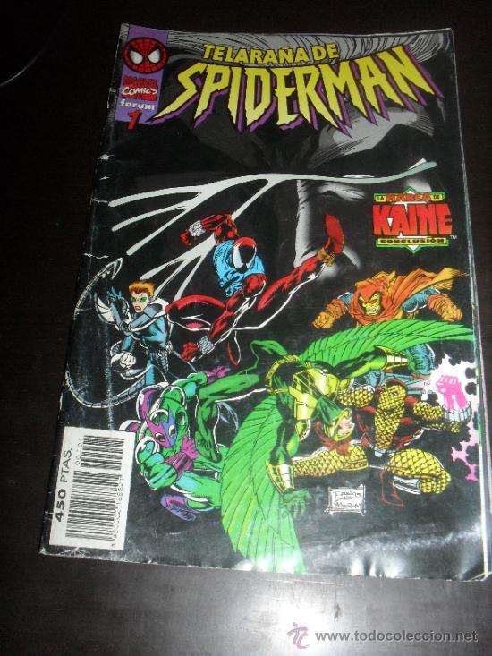 C&oacute;mics: TELARA&Ntilde;A DE SPIDERMAN N&ordm; 1. LA MARCA DE KAINE CONCLUSION. MARVEL COMICS. FORUM. - Foto 1
