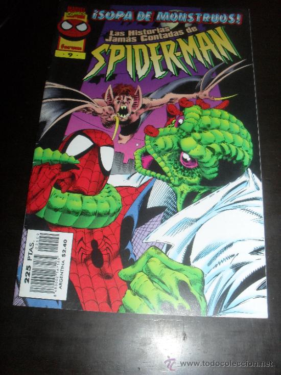 C&oacute;mics: LAS HISTORIAS JAMAS CONTADAS DE SPIDERMAN N&ordm; 9. MARVEL COMICS. FORUM. - Foto 1