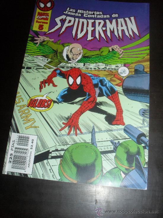 C&oacute;mics: LAS HISTORIAS JAMAS CONTADAS DE SPIDERMAN N&ordm; 5. MARVEL COMICS. FORUM. - Foto 1