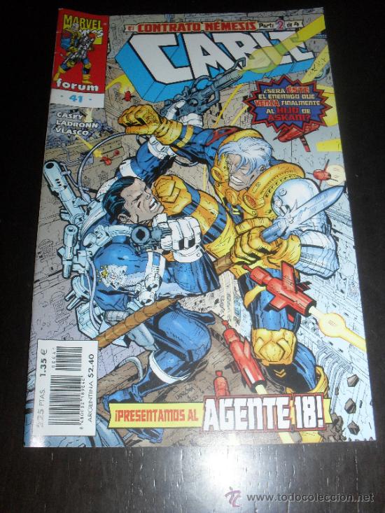 C&oacute;mics: CABLE N&ordm; 41. VOL. 2. MARVEL COMICS. FORUM. - Foto 1