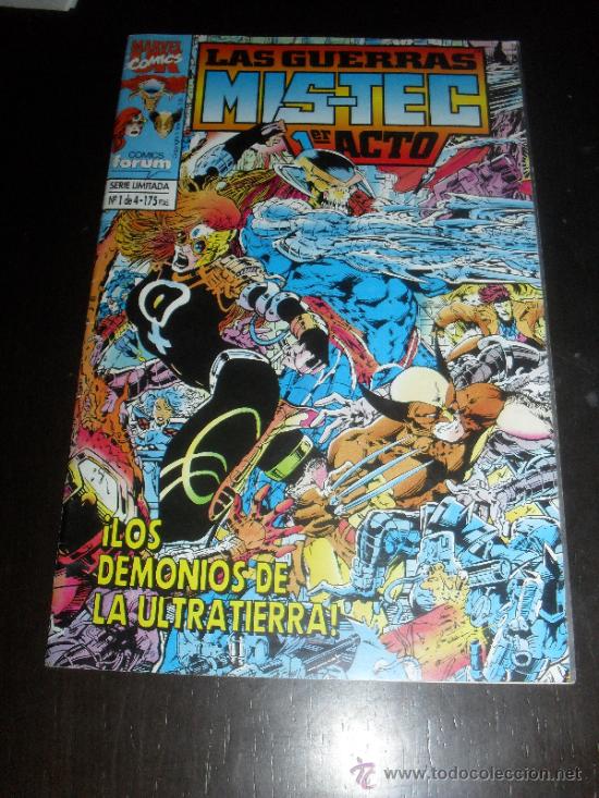 Comics : LAS GUERRAS MIS-TEC N&ordm; 1 DE 4. MARVEL COMICS. FORUM.