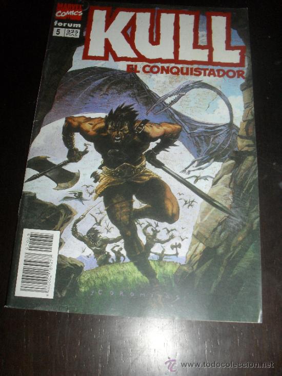 C&oacute;mics: KULL EL CONQUISTADOR N&ordm; 5. MARVEL COMICS. FORUM. - Foto 1