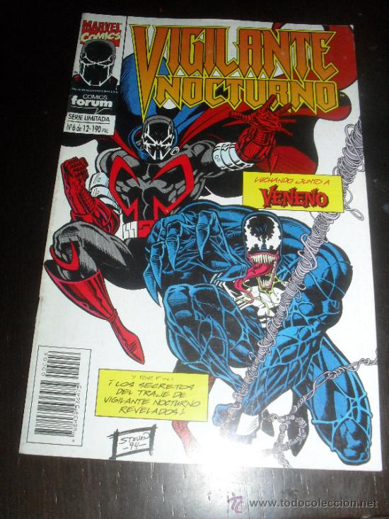 C&oacute;mics: VIGILANTE NOCTURNO N&ordm; 6 DE 12. MARVEL COMICS. FORUM. - Foto 1