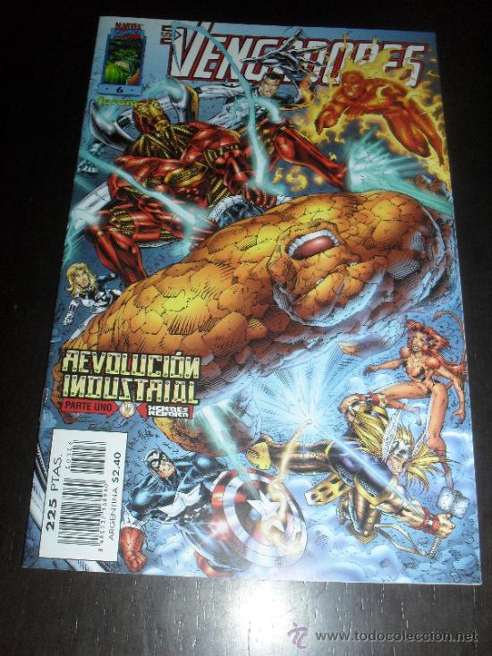 C&oacute;mics: HEROES REBORN: LOS VENGADORES N&ordm; 6. MARVEL COMICS. FORUM. - Foto 1