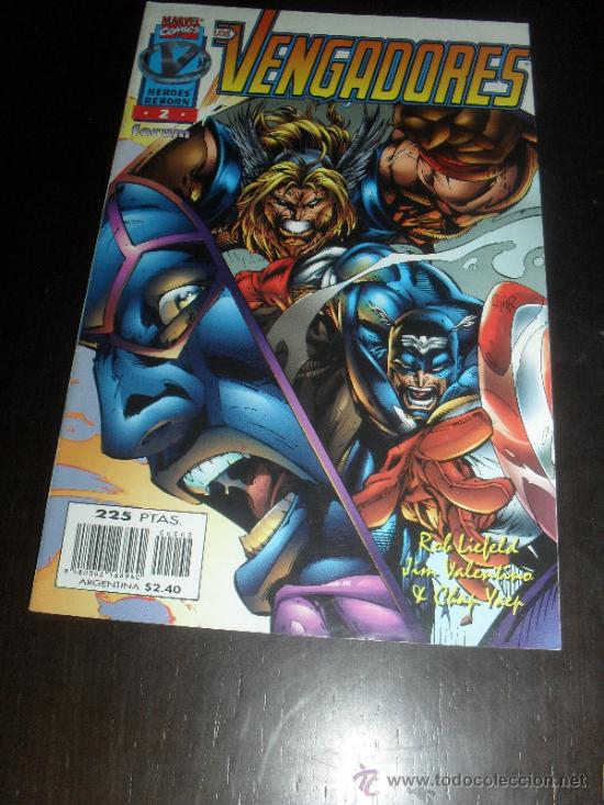 C&oacute;mics: HEROES REBORN: LOS VENGADORES N&ordm; 2. MARVEL COMICS. FORUM. - Foto 1
