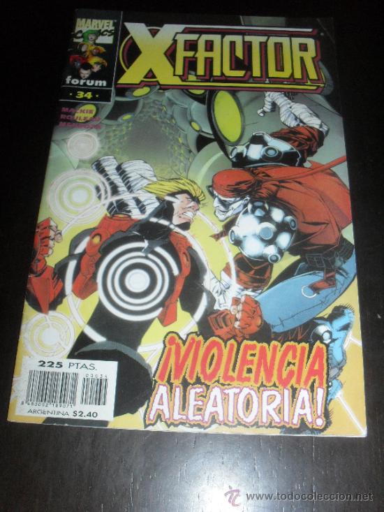 Comics: X FACTOR N&ordm; 34. VOL. 1. MARVEL COMICS. FORUM.
